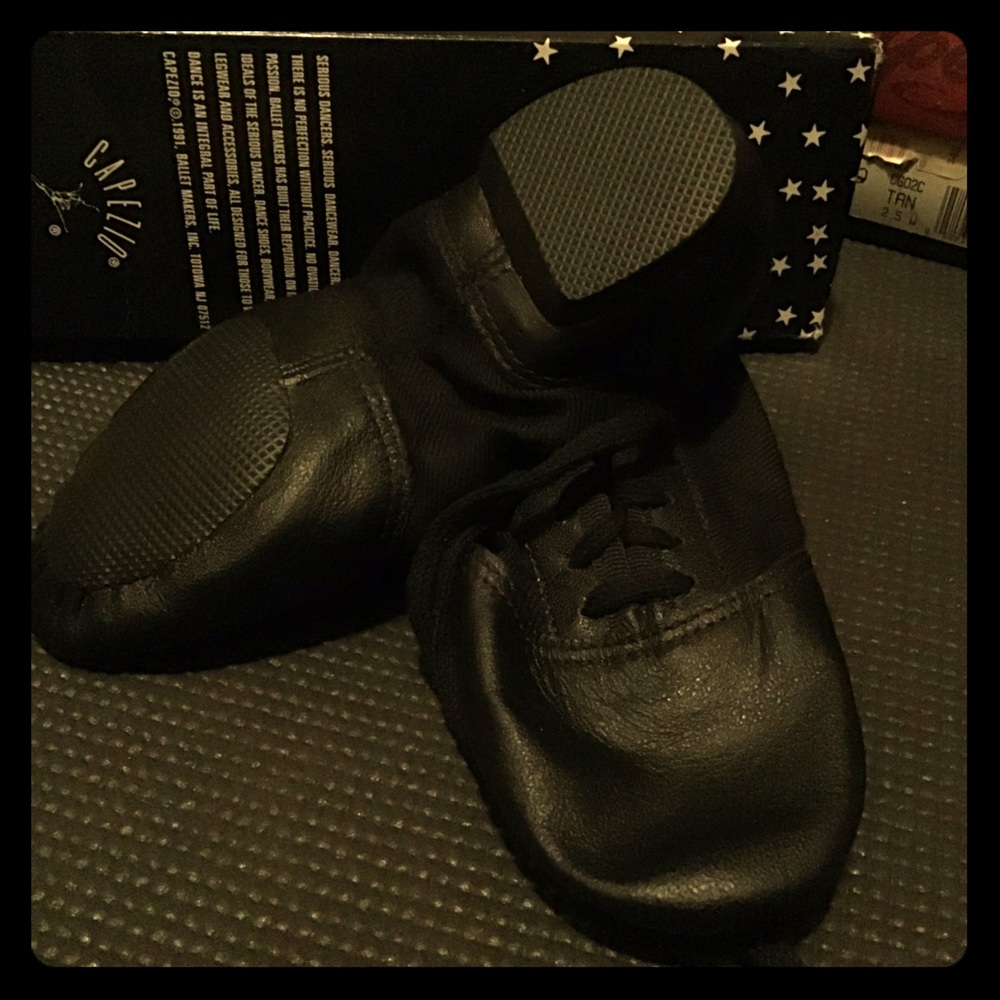 Children’s Black Sneaker dance shoe